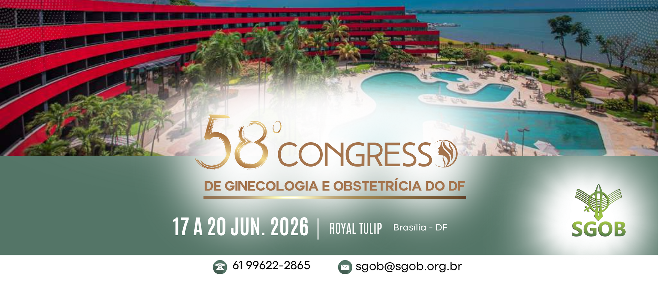 Banner 58º Congresso de Ginecologia e Obstetrícia do Distrito Federal
