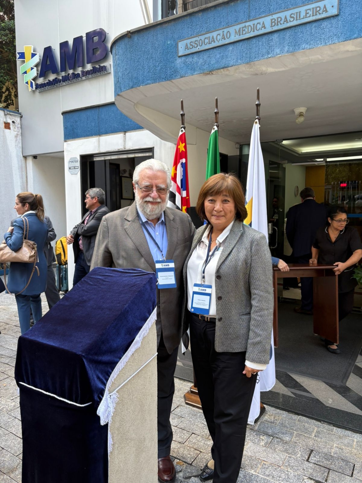 AMB celebra 75 anos com lançamento da pedra fundamental de sua nova sede em São Paulo